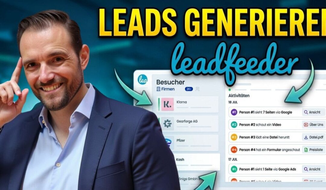 B2B Leads über die Webseite generieren