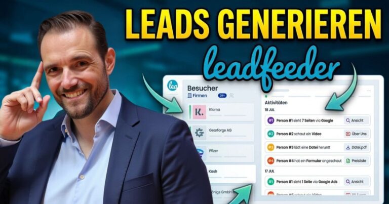 B2B Leads über die Webseite generieren